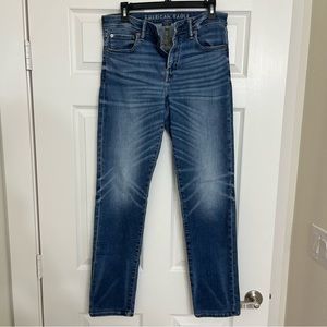 American Eagle Airflex + Slim Straight Jeans Size 32x34